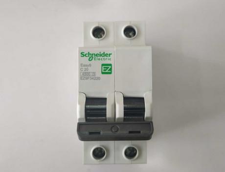 Cầu dao tự động Schneider MCB 2P-20A