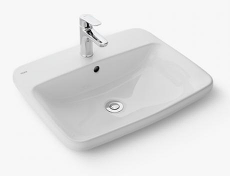 Chậu rửa mặt lavabo đặt bàn Inax L-2398V