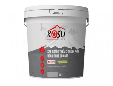 Sơn chống thấm ngoại thất cao cấp Kosu -KS1300