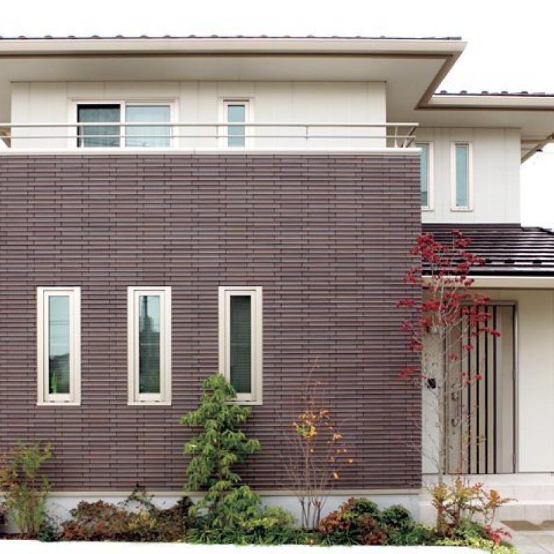 Gạch thẻ trong xây dựng kiến trúc hiện đại