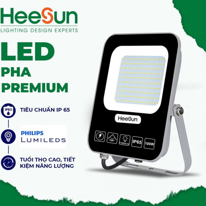 ĐÈN LED PHA HEESUN HS-PL100-05