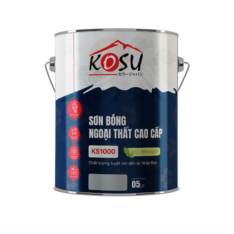  Sơn bóng ngoại thất cao cấp Kosu - KS1000