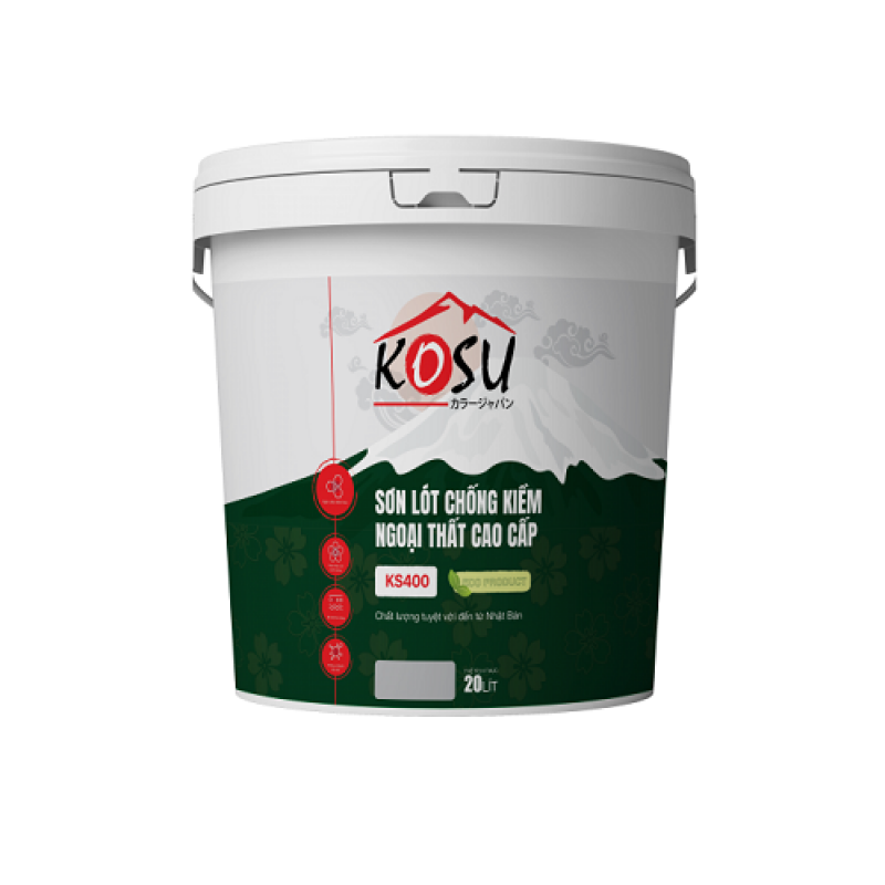   Sơn lót chống kiềm ngoại thất cao cấp Kosu - KS400
