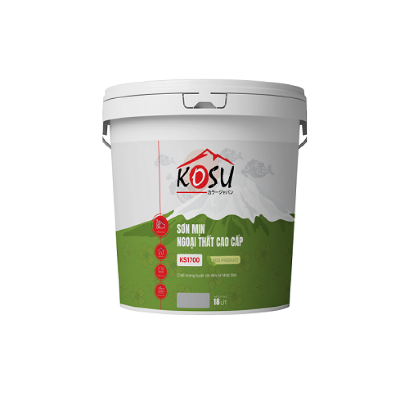 Sơn mịn ngoại thất cao cấp Kosu - KS1700