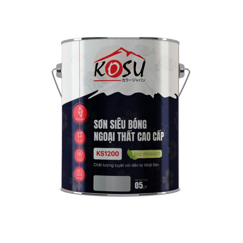 Sơn siêu bóng ngoại thất cao cấp Kosu - KS1200