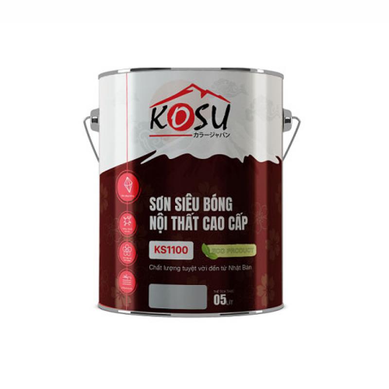 Sơn siêu bóng nội thất cao cấp Kosu - KS1100